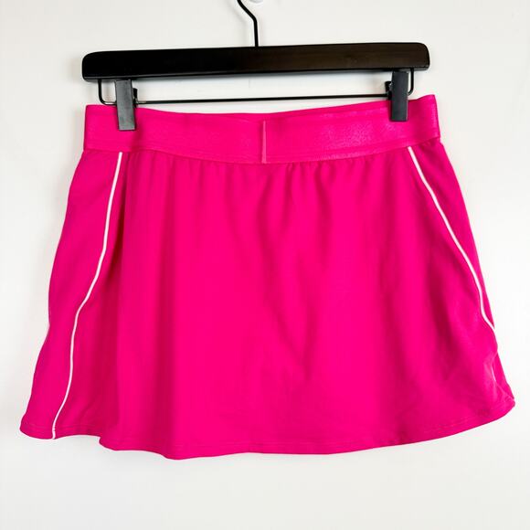 Nike Tennis Court Dri-fit Slim Fit Mini Skort Skirt Pink - M - Picture 4 of 8